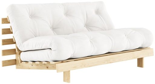 Schlafsofa ROOTS 160 cm Polster NATURAL Klappsofa Gestell Kiefer 