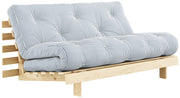 Schlafsofa ROOTS 160 cm Polster GREY Klappsofa Gestell Kiefer