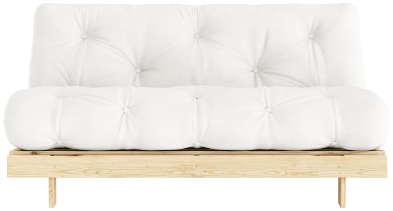 Schlafsofa ROOTS 160 cm Polster NATURAL Klappsofa Gestell Kiefer 