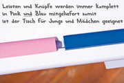 Kinderschreibtisch BARU mit Rollcontainer SIMON und Stuhl Bonnie blau