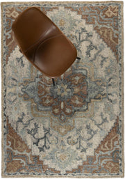 Teppich AMORI Blue Brick in verschiedenen Größen von DutchBone 