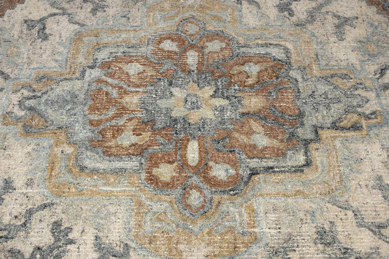 Teppich AMORI Blue Brick in verschiedenen Größen von DutchBone 