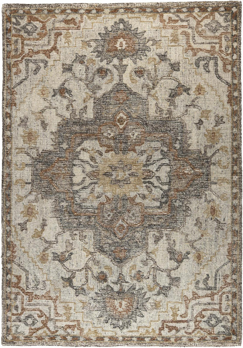 Teppich AMORI Grey Brick in verschiedenen Größen von DutchBone 