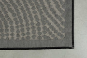 Teppich DOTS Pure Black in verschiedenen Größen von DutchBone 