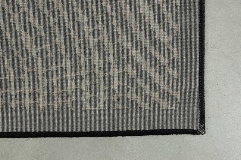 Teppich DOTS Pure Black in verschiedenen Größen von DutchBone 