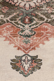 Teppich MAHAL Pink/Olive in verschiedenen Größen von DutchBone 