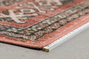 Teppich MAHAL Pink/Olive in verschiedenen Größen von DutchBone 
