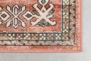 Teppich MAHAL Pink/Olive in verschiedenen Größen von DutchBone 
