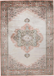 Teppich MAHAL Pink/Olive in verschiedenen Größen von DutchBone 