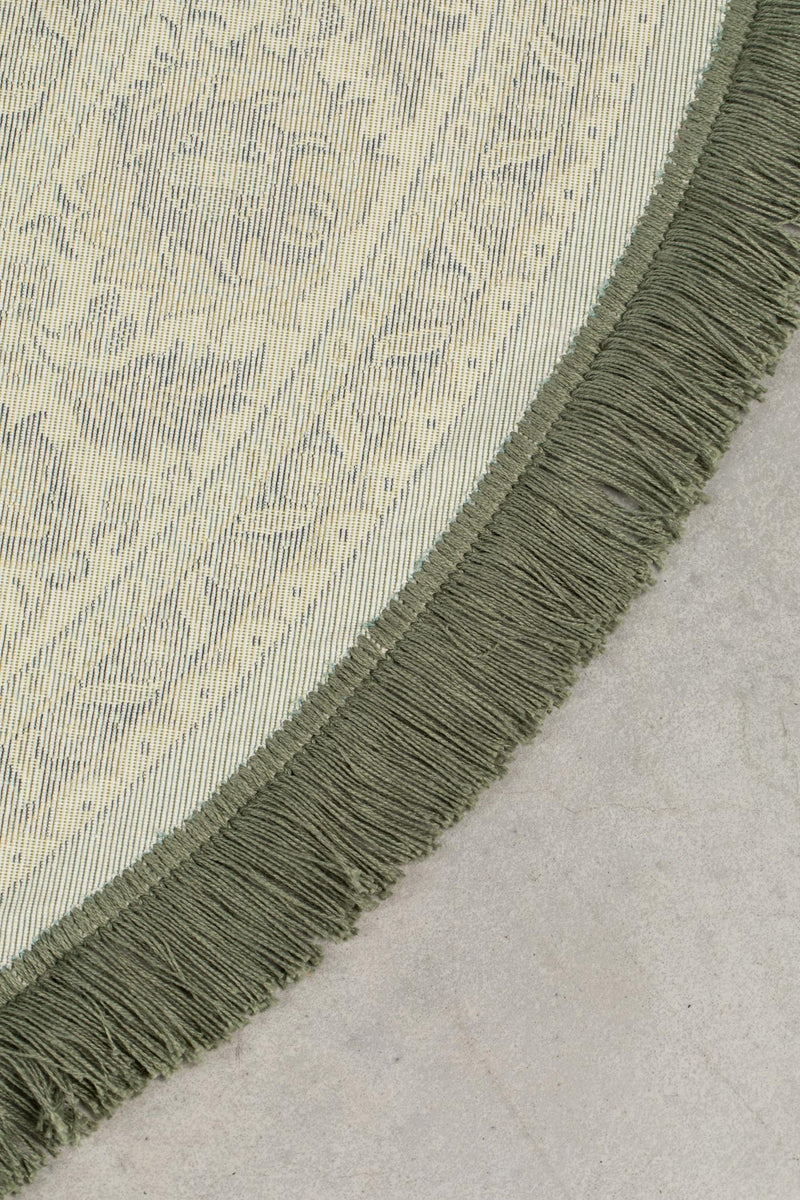 Teppich BODEGA Grün Ø175 cm von Dutchbone