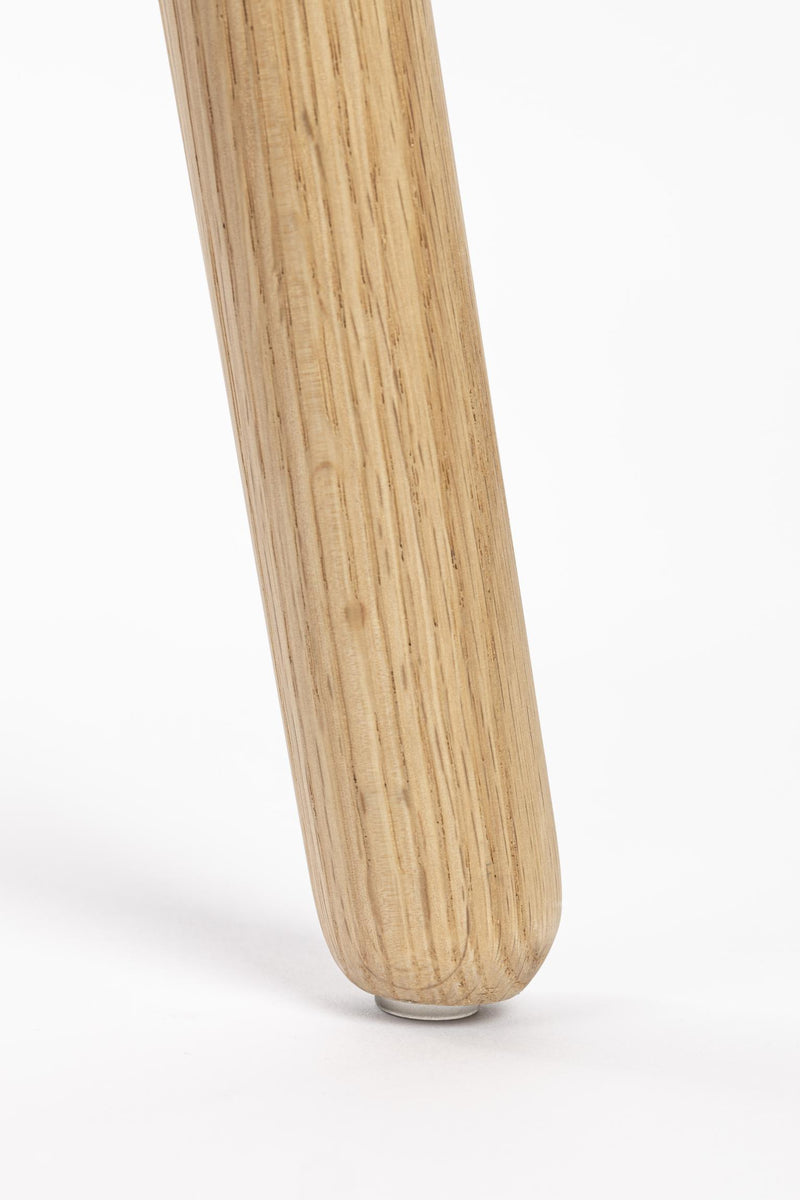 Banne Objekt Stuhl Armlehnstuhl VOID Eiche und Latte Braun