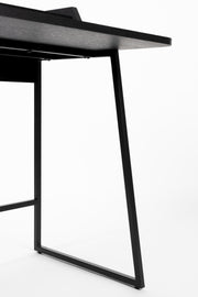 Schreibtisch Sekretär GIORGIO BLACK Eiche Furnier und Metall