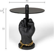 Beistelltisch FOTHER MUCKER BLACK von BOLD Monkey