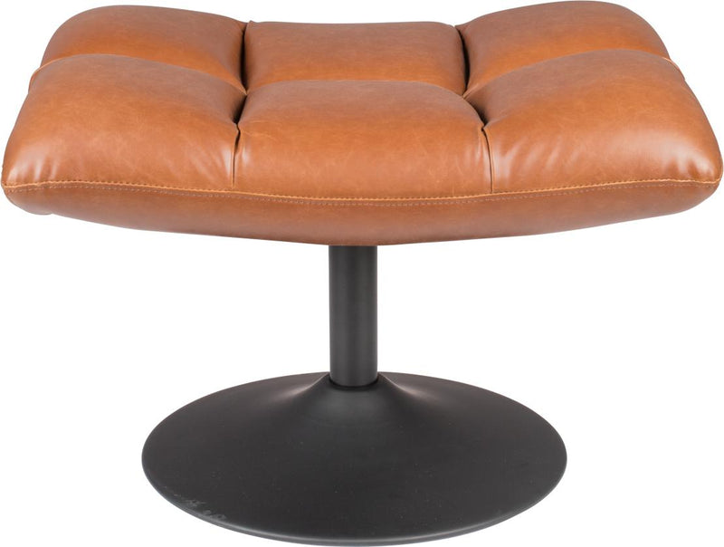 Hocker BAR VINTAGE BROWN Kunstleder von DutchBone