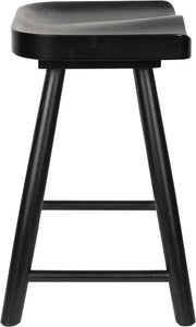 Stuhl Hocker VANDER schwarz von Zuiver