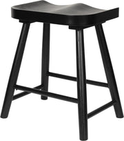 Stuhl Hocker VANDER schwarz von Zuiver