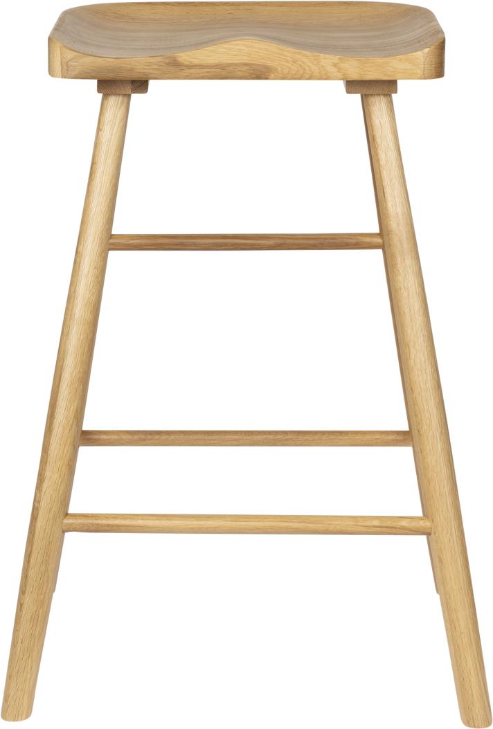 Barhocker VANDER natural von Zuiver