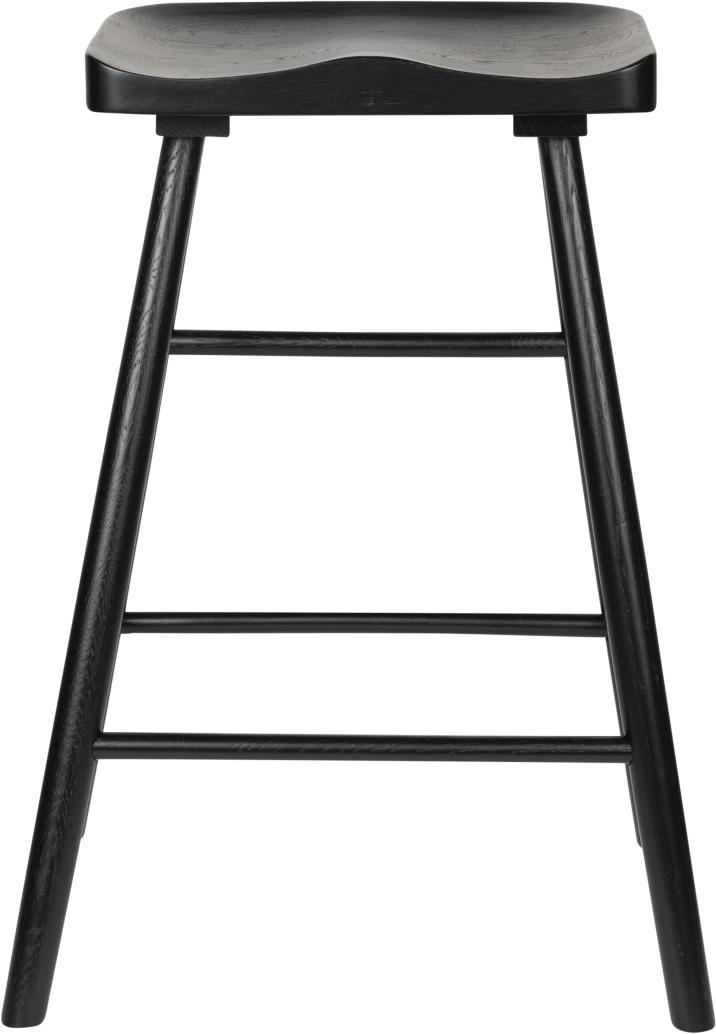 Barhocker VANDER schwarz von Zuiver