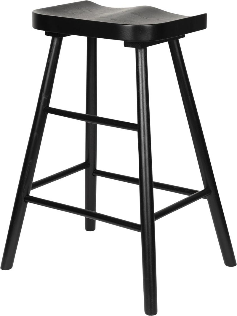 Barhocker VANDER schwarz von Zuiver