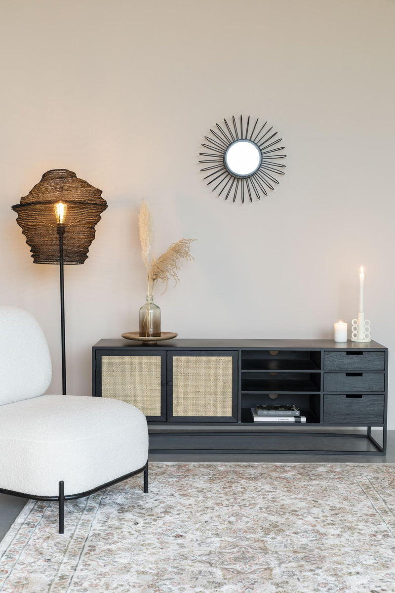 Sideboard GUUJI mit Rattantüren von ZUIVER