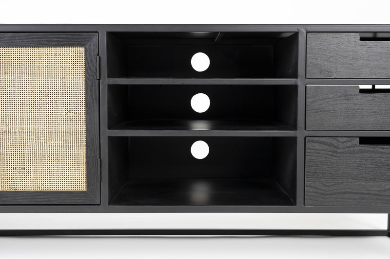 Sideboard GUUJI mit Rattantüren von ZUIVER