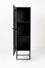 Schrank Hochkommode GUUJI HIGH 1DO mit Rattantüre von ZUIVER