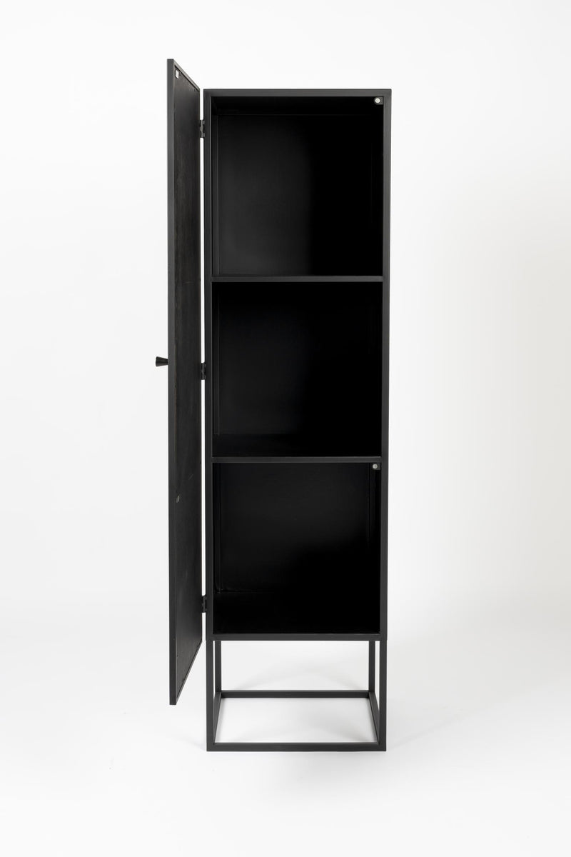 Schrank Hochkommode GUUJI HIGH 1DO mit Rattantüre von ZUIVER