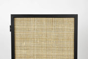 Schrank Hochkommode GUUJI HIGH 1DO mit Rattantüre von ZUIVER