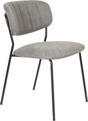 Stuhl Esszimmerstuhl JOLIEN BLACK GREY