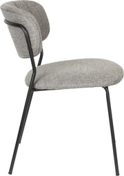 Stuhl Esszimmerstuhl JOLIEN BLACK GREY
