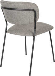Stuhl Esszimmerstuhl JOLIEN BLACK GREY