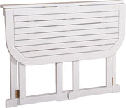 Gartentisch Klapptisch MANILA 100 x 50 cm white washed aus Eukalyptus