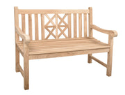 Gartenbank PANTAR 2-Sitzer aus Teakholz 120 cm von Garden Pleasure