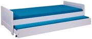 Sofabett SURF 90 x 200 Kiefer massiv weiß Funktionsbett mit Schublade