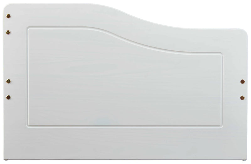 Funktionsbett LEONIE 23 Sofabett Kiefer weiß lackiert mit Schublade