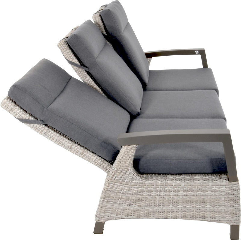 Gartenbank PRATO MOUNTAIN - alle Rückenlehnen stufenlos verstellbar