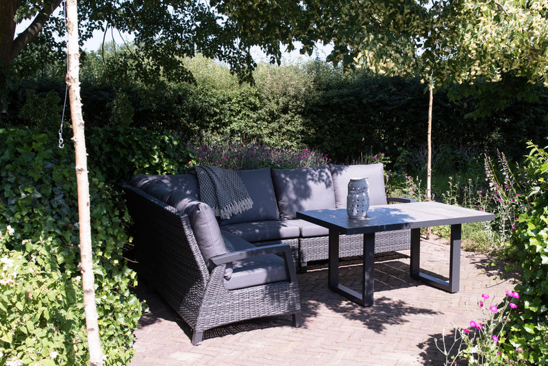 Gartenbank Eckbank Lounge Ecke PRATO FORTE von Lesli Living