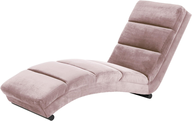 SalesFever Chaiselongue rose Samt
