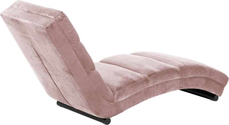 SalesFever Chaiselongue rose Samt