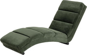 SalesFever Chaiselongue waldgrün Samt