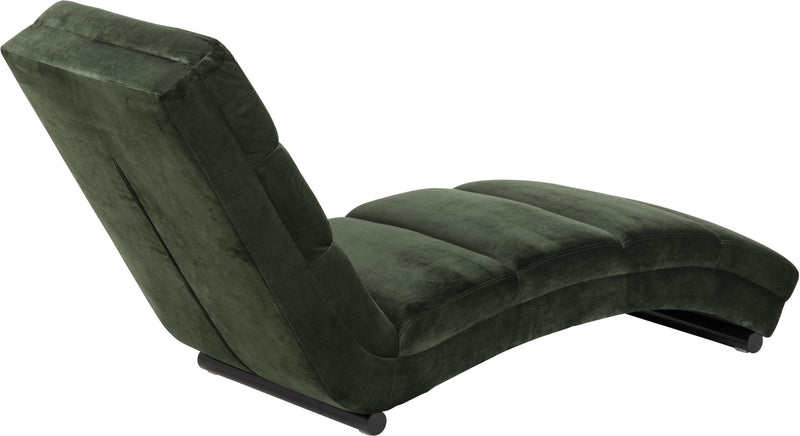 SalesFever Chaiselongue waldgrün Samt