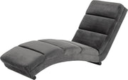 SalesFever Relaxliege Liege Chaiselongue Samt in verschiedenen Farben