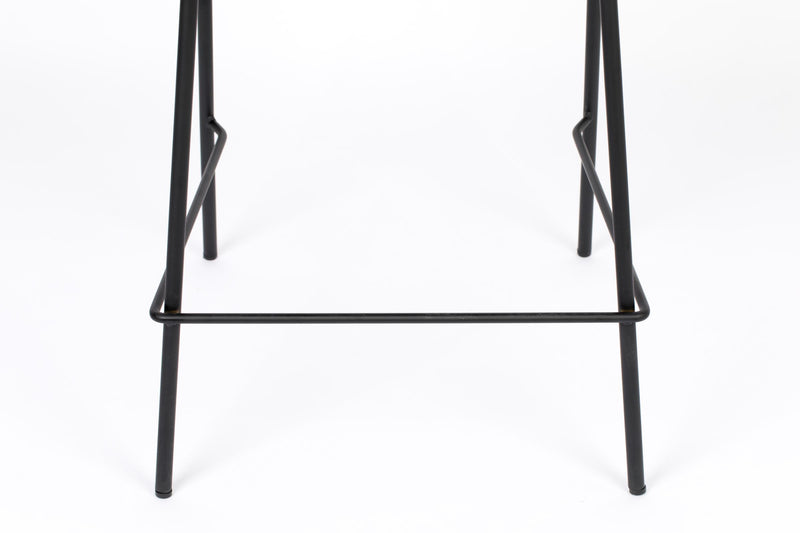 Hocker Tresenhocker JOLIEN BLACK DARK GREY