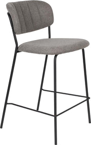 Hocker Tresenhocker JOLIEN BLACK GREY