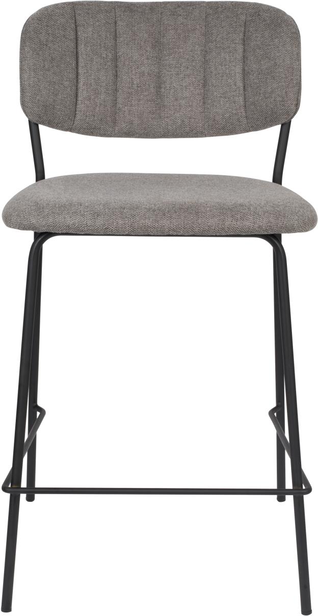 Hocker Tresenhocker JOLIEN BLACK GREY