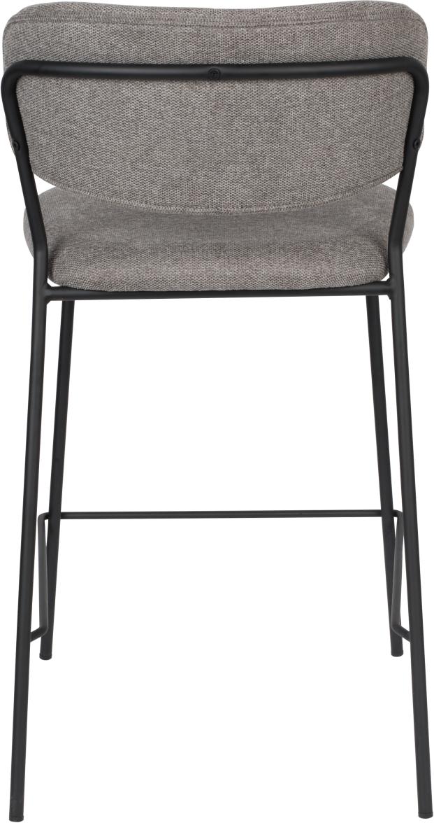 Hocker Tresenhocker JOLIEN BLACK GREY