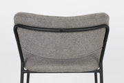 Hocker Tresenhocker JOLIEN BLACK GREY