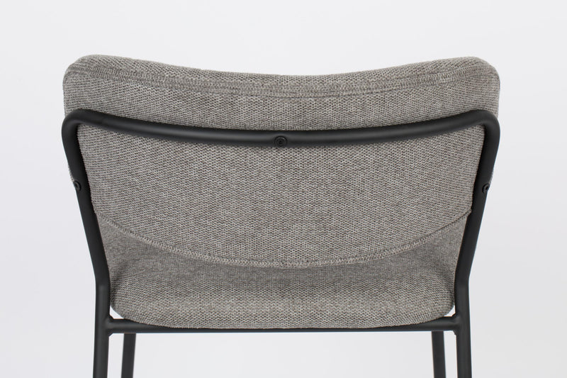 Hocker Tresenhocker JOLIEN BLACK GREY
