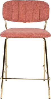 Hocker Tresenhocker JOLIEN GOLD PINK
