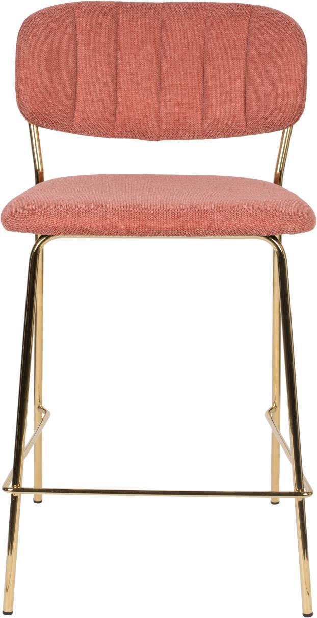 Hocker Tresenhocker JOLIEN GOLD PINK